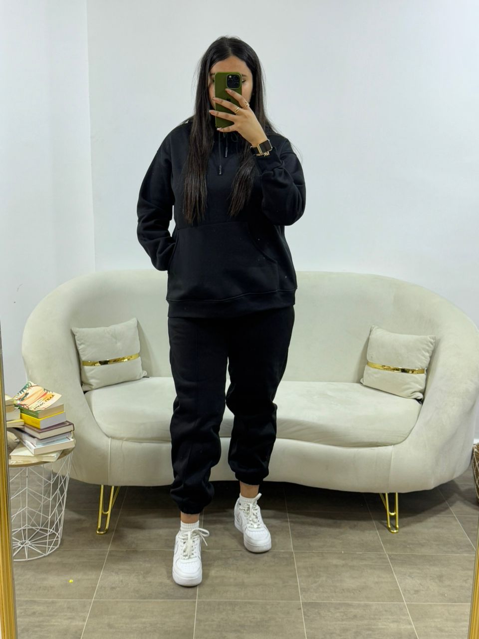jogging hoodies Noir